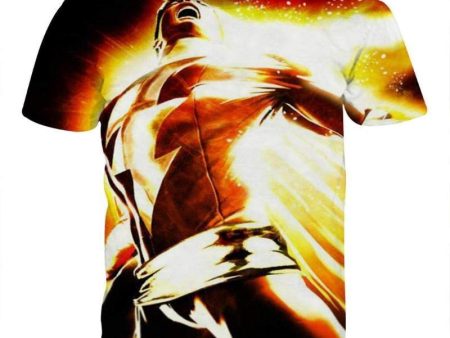 Shazam Power 3D Printed Shazam T Shirt Sale