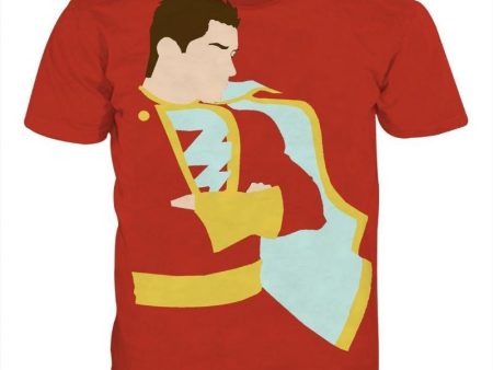 Shazam Retro 3D Printed Shazam T Shirt Online