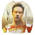 Shazam Face Crewneck 3D Printed Shazam Sweatshirt Online Hot Sale