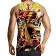 Amazing Shazam 3D Printed Tank Top Hot on Sale