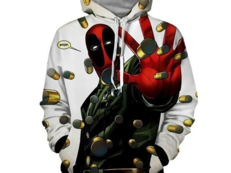 Matrix Style Deadpool Hoodie Sale