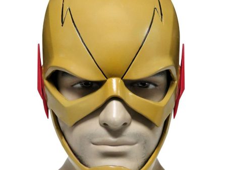 The Flash Halloween Cosplay Yellow Mask on Sale