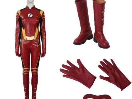 The Flash- Cosplay Costume Traditional Bodysuit Hot on Sale