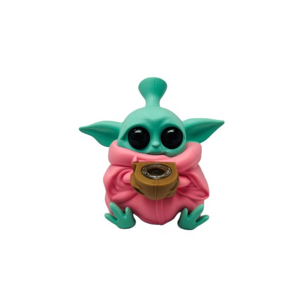 Silicone Water Pipe | Baby Yoda Online Sale